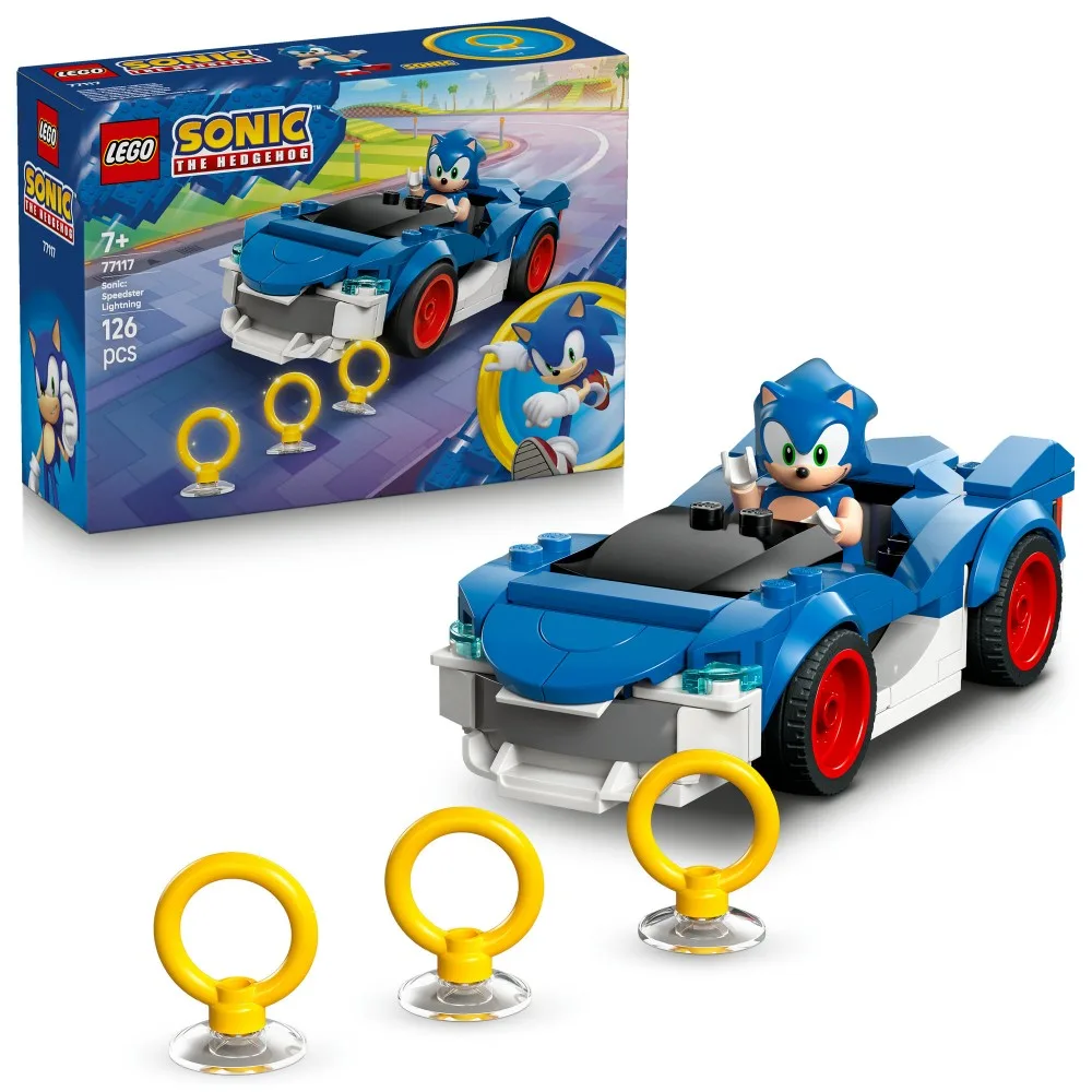 LEGO Sonic the Hedgehog - Соник: Молниеносный Спидстер 77117