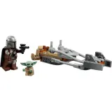 Конструктор LEGO Star Wars 75436 Спидер Мандалорца и Груу — фото 3