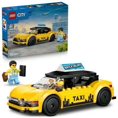Конструктор LEGO City 60487 Жёлтое такси