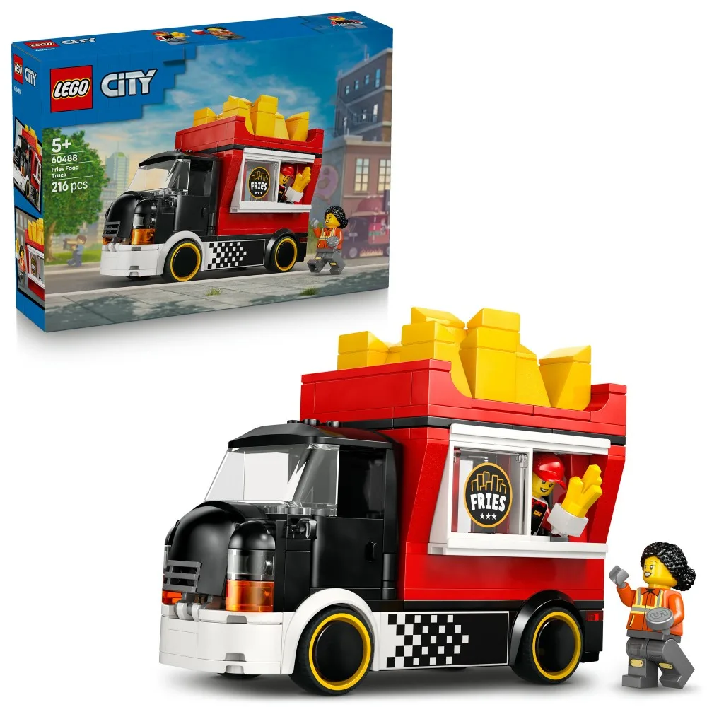 Конструктор LEGO City 60488 Фудтрак с картошкой фри
