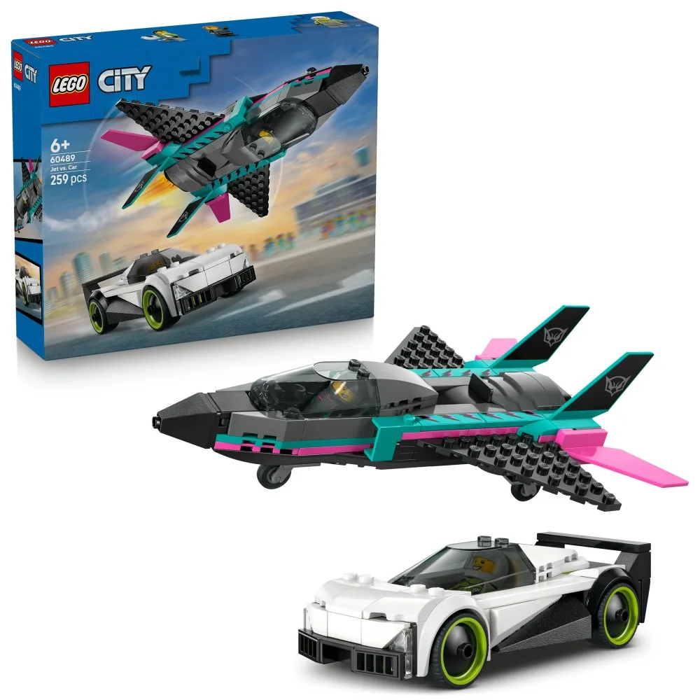 LEGO City - Самолет против машины 60489
