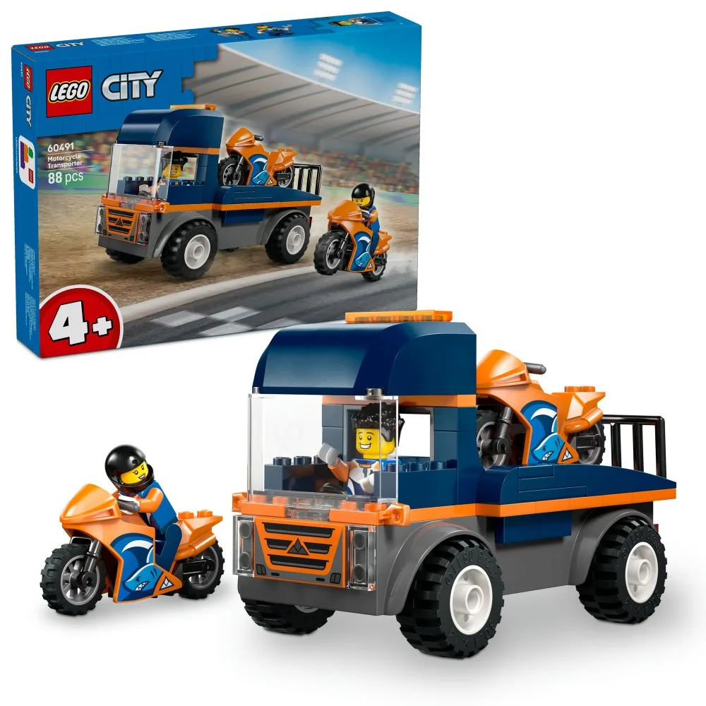 LEGO City - Прицеп для мотоциклов 60491