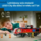 Конструктор LEGO City 60499 Аэродромная пожарная машина — фото 6