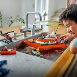 LEGO City - Спасательная лодка и вертолет береговой охраны 60504 — фото 7