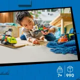 Конструктор LEGO City 60505 Набор с самолётом, сервисным грузовиком и судном на воздушной подушке — фото 5