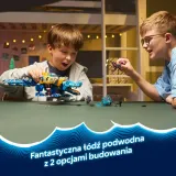 Конструктор LEGO DREAMZzz 71512 Крокодильная субмарина — фото 5