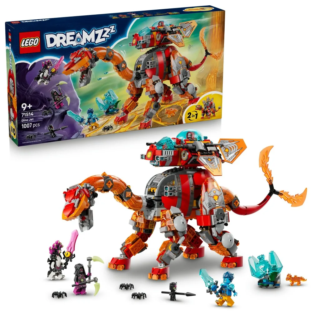 Конструктор LEGO DREAMZzz 71514 Динокосмический корабль