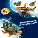 Конструктор LEGO DREAMZzz 71515 Тигровый Акуло-Танк — фото 7