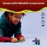Конструктор LEGO Ninjago 71849 Ния против мутанта на спиннере — фото 4