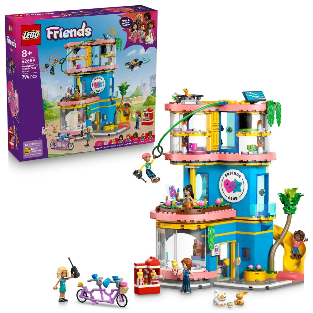 Конструктор LEGO Friends 1656 42689 Клубный домик подруг в Хартлейк-Сити