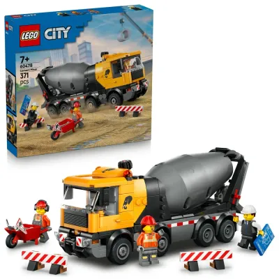 Конструктор LEGO City 1834 60478 Бетономешалка