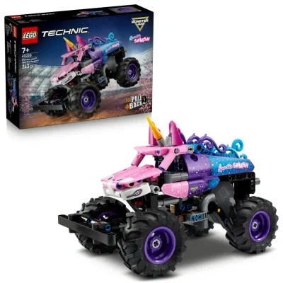 Конструктор LEGO Technic Monster Jam Sparkle Smash 42220 с механизмом pull-back