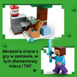 Конструктор LEGO Minecraft 21583 Приключения Стива в тайге арт. 21583 79 дет — фото 8