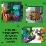 Конструктор LEGO Minecraft 21587 Подземелье зомби — фото 8