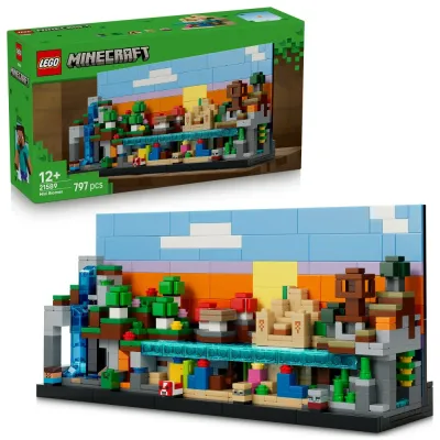 Конструктор LEGO Minecraft 21589 Миниатюрные биомы