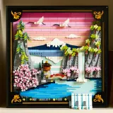 Конструктор LEGO Art 31218 Японский пейзаж с цветущей сакурой — фото 8