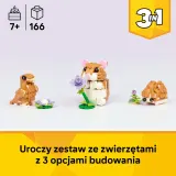 Конструктор LEGO Creator 31376 Милый хомячок с цветком 3 в 1 — фото 5