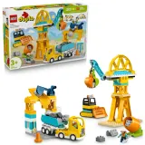 Конструктор LEGO DUPLO 10476 Строительная площадка с машинками 3 в 1 — фото 1
