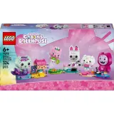 Конструктор LEGO Gabby 11215's Dollhouse Кошачьи друзья Габби из кубиков арт. 11215 / ЛЕГО Кукольный домик Габби — фото 2