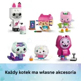 Конструктор LEGO Gabby 11215's Dollhouse Кошачьи друзья Габби из кубиков арт. 11215 / ЛЕГО Кукольный домик Габби — фото 7