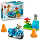 Конструктор LEGO DUPLO 10471 Синий полицейский мотоцикл арт. 10471 11 дет — фото 1