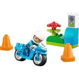 Конструктор LEGO DUPLO 10471 Синий полицейский мотоцикл арт. 10471 11 дет — фото 3