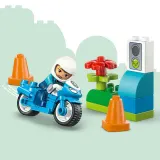 Конструктор LEGO DUPLO 10471 Синий полицейский мотоцикл арт. 10471 11 дет — фото 7
