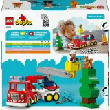 Конструктор LEGO DUPLO 10473 Пожарная машина со шлангом и пожарным — фото 4