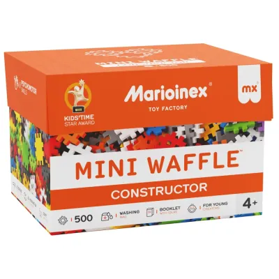 Конструктор Marioinex Mini Waffle 902288 500 деталей арт. 902288 / Конструктор Мариоинекс