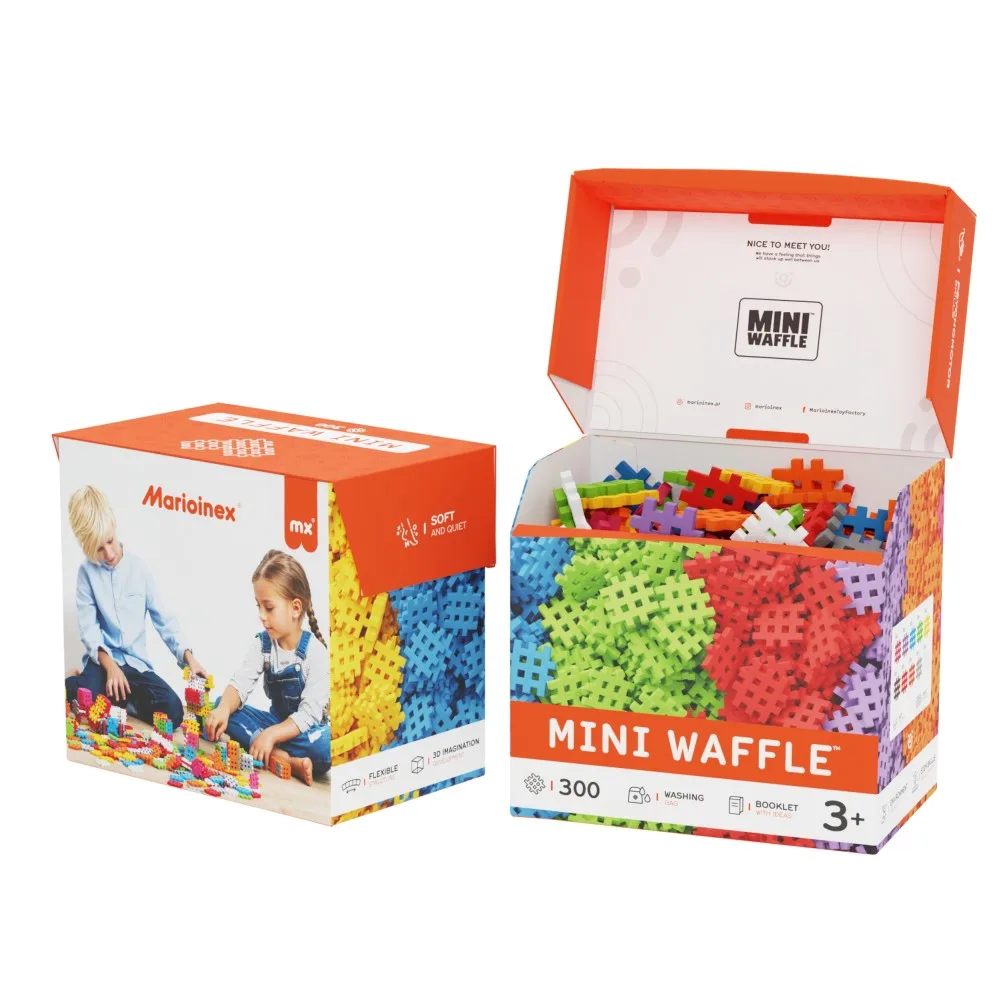 Конструктор Marioinex Mini Waffle 902189 300 деталей арт. 902189 / Конструктор Мариоинекс
