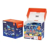 Конструктор Marioinex Mini Waffle CITY 905852 Полицейский участок 280 деталей арт. 905852 / Конструктор Мариоинекс — фото 1
