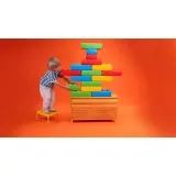 Конструктор Marioinex 908013 Крупные строительные кирпичи 16 деталей арт. 908013 / Конструктор Мариоинекс — фото 5