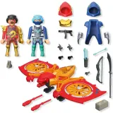 Playmobil Heroes 71833 Геройский дрон против злого ниндзя 39 деталей — фото 2