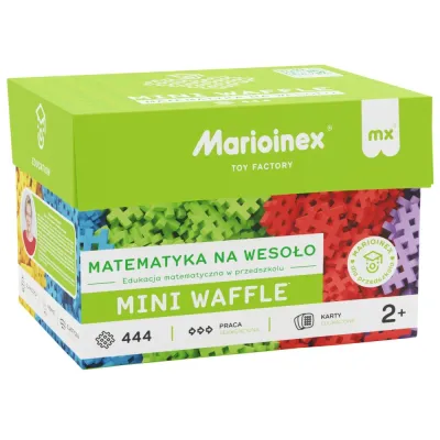 Конструктор Marioinex Mini Waffle EDU 906293 Весёлая математика 444 детали арт. 906293 / Конструктор Мариоинекс