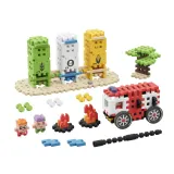 Конструктор Marioinex Mini Waffle CITY 906286 Пожарная операция 148 деталей арт. 906286 / Конструктор Мариоинекс — фото 4