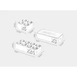 Конструктор Marioinex 905838 Крупные строительные кирпичи пастельные 33 детали арт. 905838 / Конструктор Мариоинекс — фото 5