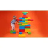 Конструктор Marioinex 901304 Крупные строительные кирпичи 33 детали арт. 901304 / Конструктор Мариоинекс — фото 3