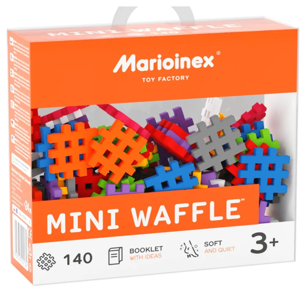 Конструктор Marioinex Mini Waffle 902134 140 деталей арт. 902134 / Конструктор Мариоинекс