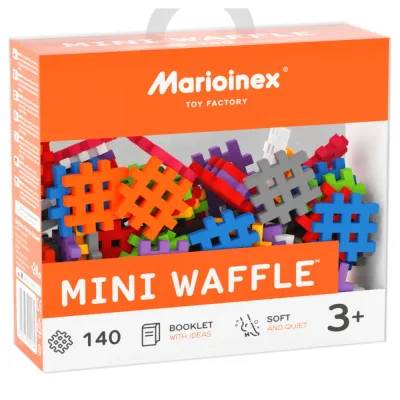 Конструктор Marioinex Mini Waffle 902134 140 деталей арт. 902134 / Конструктор Мариоинекс