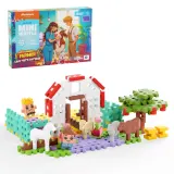 Конструктор Marioinex Mini Waffle FARMER 907580 Домик ветеринара 100 деталей арт. 907580 / Конструктор Мариоинекс — фото 1