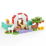Конструктор Marioinex Mini Waffle FARMER 907580 Домик ветеринара 100 деталей арт. 907580 / Конструктор Мариоинекс — фото 5