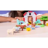 Конструктор Marioinex Mini Waffle FARMER 907580 Домик ветеринара 100 деталей арт. 907580 / Конструктор Мариоинекс — фото 6