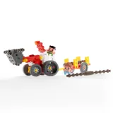 Конструктор Marioinex Mini Waffle FARMER 907573 Лесная спасательная операция 100 деталей арт. 907573 / Конструктор Мариоинекс — фото 6
