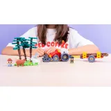 Конструктор Marioinex Mini Waffle FARMER 907573 Лесная спасательная операция 100 деталей арт. 907573 / Конструктор Мариоинекс — фото 8