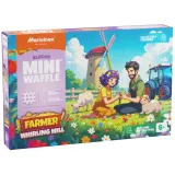 Marioinex - Конструктор Mini Waffle FARMER Заводная мельница 109 шт. 907559 — фото 2