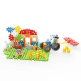 Marioinex - Конструктор Mini Waffle FARMER Заводная мельница 109 шт. 907559 — фото 3