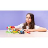 Marioinex - Конструктор Mini Waffle FARMER Заводная мельница 109 шт. 907559 — фото 6