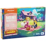 Конструктор Marioinex Mini Waffle FARMER 907542 Уютное ранчо 112 деталей арт. 907542 / Конструктор Мариоинекс — фото 2