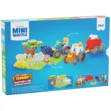 Конструктор Marioinex Mini Waffle FARMER 907535 Тракторы и цветущий луг 110 деталей арт. 907535 / Конструктор Мариоинекс — фото 4