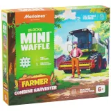 Конструктор Marioinex Mini Waffle FARMER 907528 Комбайн 60 деталей арт. 907528 / Конструктор Мариоинекс — фото 2